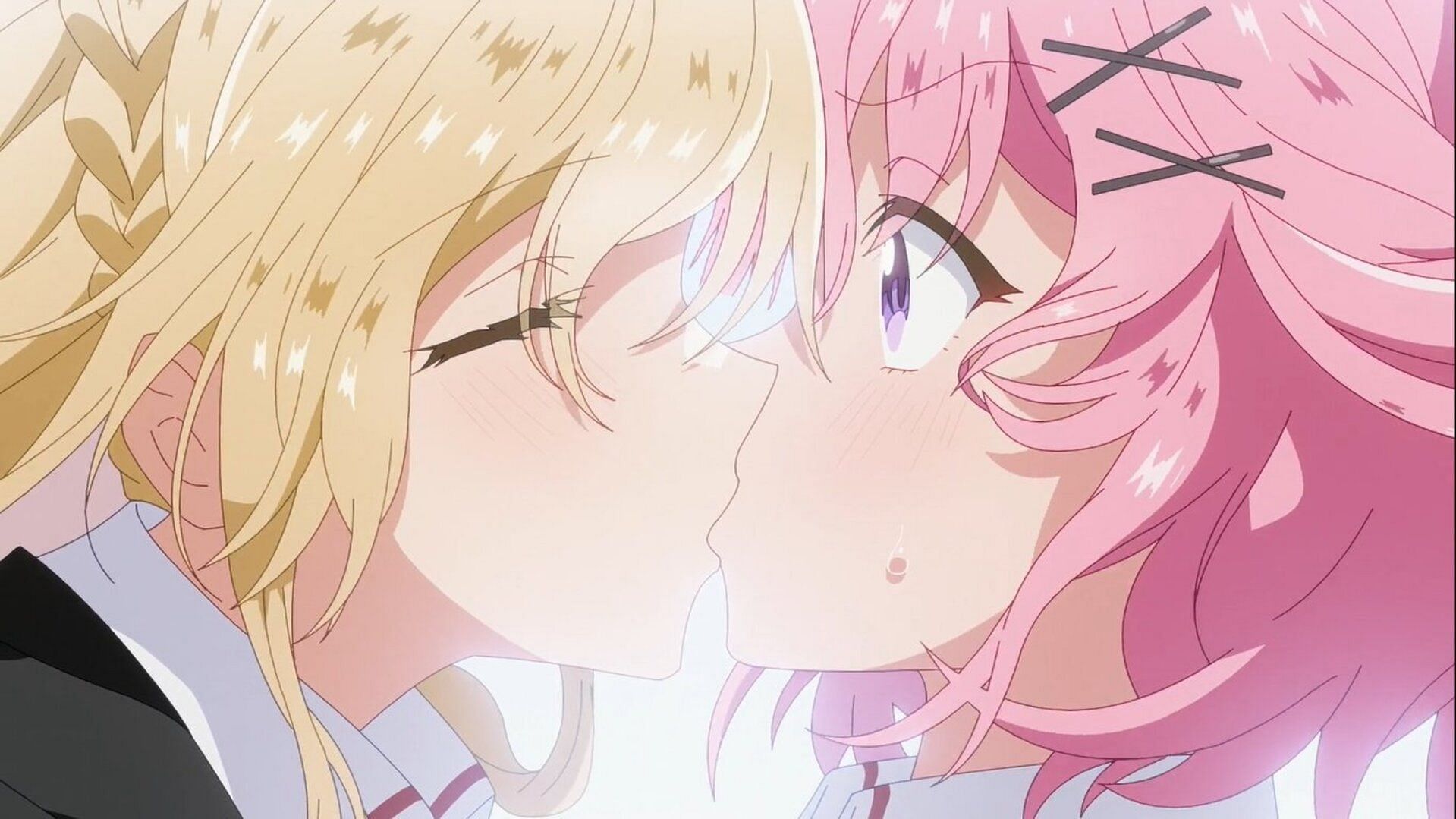 Mai kisses Renako (Image via Studio Mother)